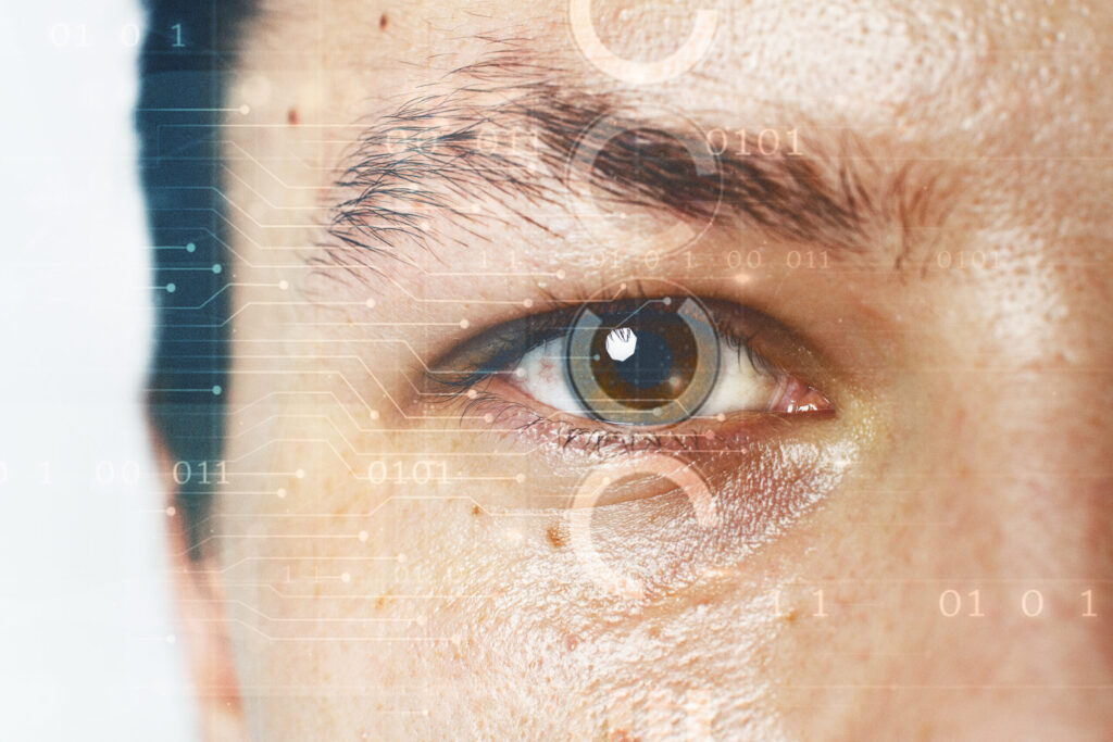 Illustration of eye tracking