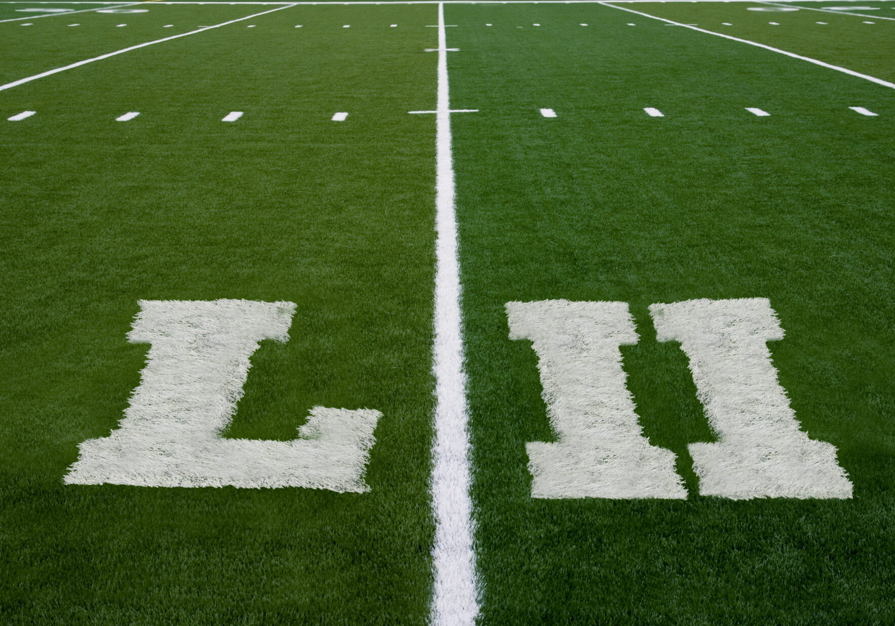 Super Bowl 52 football field